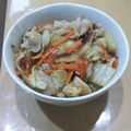 ラリー＆サラ's cooksnap of when they made 白菜と豚肉のうま煮.