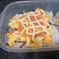 クック2FL7VA☆'s cooksnap of when they made 簡単、包丁いらず。朝食やお弁当に鮭マヨ丼.