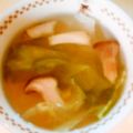 白いぐれーぷ's cooksnap of when they made 生姜とレタスのスープ.