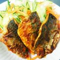 ひなたのねこやなぎ's cooksnap of when they made 鯵の生姜焼き.