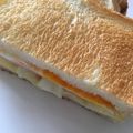 amileamila's cooksnap of when they made 厚切りトーストのがっつり♪卵サンド.