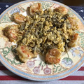 クックLYSJBW☆'s cooksnap of when they made 海老と卵と舞茸の塩味炒め.