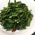 卵せんべい's cooksnap of when they made 失敗なし！ご飯がすすむ 空芯菜だけ炒め。.