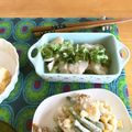 komutatata's cooksnap of when they made 糖質オフおつまみ～鶏ハムのネギだれ添え.