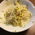 クックTSO3AY☆'s cooksnap of when they made 濃厚な香り！やみつき豆もやしのナムル.