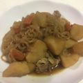 papikun's cooksnap of when they made 煮るだけ！簡単肉じゃが♡.
