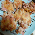 curisupin's cooksnap of when they made 魚肉ソーセージと豆腐のハンバーグ.