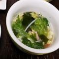shizuとreo's cooksnap of when they made 生姜とレタスのスープ.