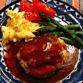 nya−co's cooksnap of when they made 簡単♪失敗しない肉汁たっぷりハンバーグ.