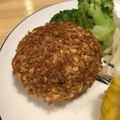 パフェうさこ♪'s cooksnap of when they made おからで揚げない焼きコロッケ.