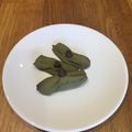 ベレちゃん's cooksnap of when they made 抹茶とチョコチップの絞り出しクッキー.