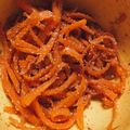 ゆず丸くん's cooksnap of when they made レンジで簡単副菜！人参のごま和え.
