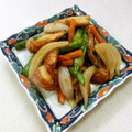 あっこ姉's cooksnap of when they made ちくわといんげんとたまねぎの炒め物.