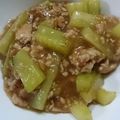 ハリキリンゴ's cooksnap of when they made きゅうりと鶏ひき肉炒め♪.