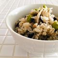 雛鳥と親鳥's cooksnap of when they made 枝豆たっぷり炊き込みご飯♪.