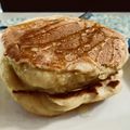 ハチミツくま's cooksnap of when they made ふわもち@豆腐でヘルシー極厚パンケーキ.