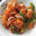 キナコモチ☆'s cooksnap of when they made 鶏のから揚げ 酢豚風.