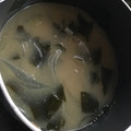 miki_iv's cooksnap of when they made だれでも簡単！基本の葱とわかめの味噌汁.