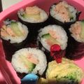 まりーちゃま's cooksnap of when they made お弁当に✿ふりかけ細巻き☆きゅうり入り.