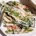 米ゆいﾁｬﾝ's cooksnap of when they made 簡単☆ピーマンとカニカマのマヨネーズ和え.