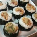 moto4fams's cooksnap of when they made 安くて美味しくて簡単！天むすin USA.