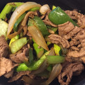 105♡'s cooksnap of when they made 【超簡単】牛肉と玉ねぎの甘辛柚子胡椒炒め.