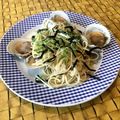 敏腕係長's cooksnap of when they made パスタ屋さん直伝☆ハマグリのスープパスタ.