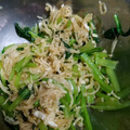 姫太郎610's cooksnap of when they made 超簡単！小松菜と切り干しの麺つゆ辛子和え.