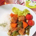 ★☆Ｒｉｕ☆★'s cooksnap of when they made リピ決定！豚切り落とし肉で簡単酢豚　.