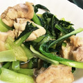 kayosesh's cooksnap of when they made 小松菜と厚揚げの鶏肉すき焼き風.