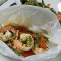 ｸﾏﾘｴ's cooksnap of when they made アクアパッツア風パピヨット（包み焼き）.