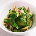 びびの助's cooksnap of when they made きゅうり☆みょうが☆大葉のあえ物.