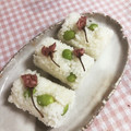 れもん12's cooksnap of when they made 俵型おにぎり♡枝豆と桜 ひな祭り.