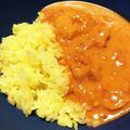 かじゅえもん's cooksnap of when they made 本格的★エビのバタークリームカレー♬.