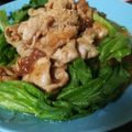 ごちちった's cooksnap of when they made 豚しゃぶ肉の梅ダレ焼き♪.