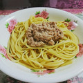 すーぱー☆うにたん's cooksnap of when they made 簡単＊和風ツナマヨパスタ＊.