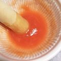 Mio＊Masa's cooksnap of when they made 初めてのトマト　～離乳食 第⑫弾～.