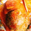 ポニョ★ほのか's cooksnap of when they made ホイル包み焼きで！焼きトマトハンバーグ.