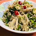 島子☆'s cooksnap of when they made エノキ茸＆オクラのネバ炒め～☆.