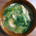 か＊め's cooksnap of when they made 免疫貧血対策！舞茸ほうれん草のお味噌汁.