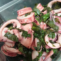ぷよぷよマロン's cooksnap of when they made 食欲ＵＰ和総菜◎いか塩ソテーの青じそ和え.