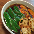 むぎと大地's cooksnap of when they made 夏野菜の揚げ浸し.
