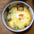 m_mind's cooksnap of when they made 小松菜とウインナー、卵のココット.