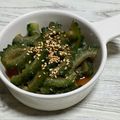 chi−ちゃん's cooksnap of when they made ゴーヤのめんつゆ漬け.