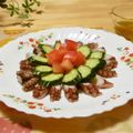 ももいろさくら's cooksnap of when they made ☆我が家のタコのカルパッチョ☆.