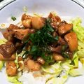 遥ちゃんのママ's cooksnap of when they made 鶏マヨ丼☆.