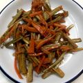 nishimo's cooksnap of when they made きんぴらごぼう.