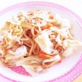★立夏★'s cooksnap of when they made m野菜たっぷり☆定番焼きうどん.