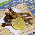クックI7I5L1☆'s cooksnap of when they made ししゃも唐揚げ馬路村のゆずぽん酢ver..