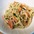 ももちゃんパンダ's cooksnap of when they made 自家製濃厚胡麻ドレッシング　春雨サラダ.